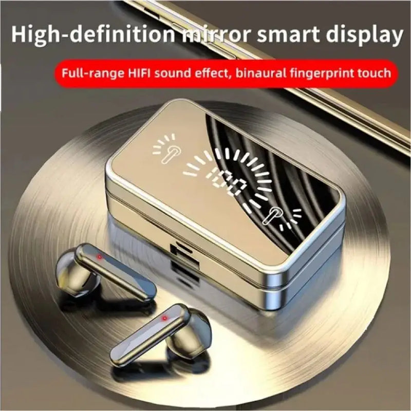 S20 TWS Sem Fio Bluetooth Headset Com Caixa De Carga, Cancelamento De Ruído, Fones De Ouvido LED Com Microfone, Fones De Ouvido